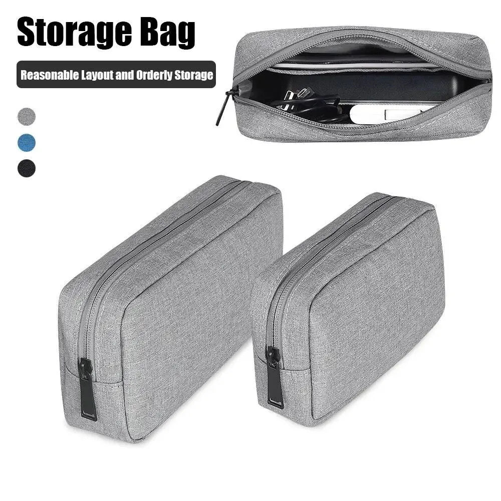 Waterproof Digital Accessories Storage Bag Large Capacity Portable Travel Carrying Organizer Bag for Mobile Phone USB Cable Band