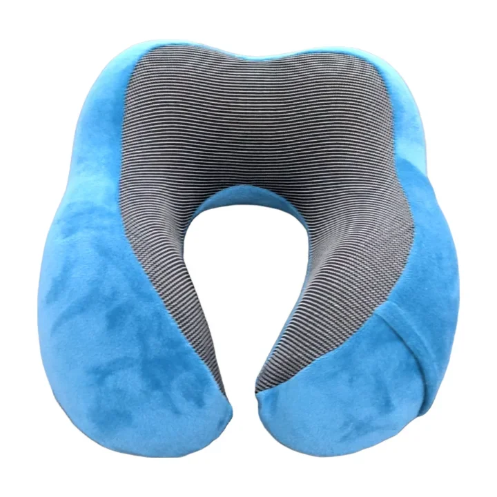 U Shaped Memory Foam Neck Pillows Soft Travel Pillow Massage Neck Pillow Sleeping Airplane Pillow Cervical Healthcare Bedding